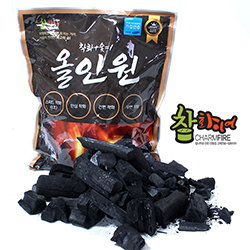 올인원 800g (천연숯+착화제)