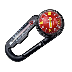 M2 입체볼 나침반 온도계 카라비너