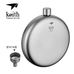 Ti9302 티타늄 힙플라스크 150ml 